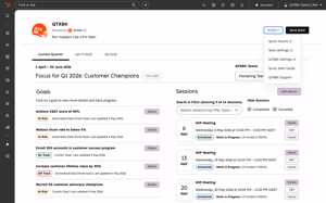 Quarterly planning and AI agent management engine built natively inside HubSpot. 